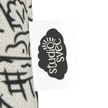 Modern Illustrated Female Shopper - Reusable Artist Designed Tote Bag